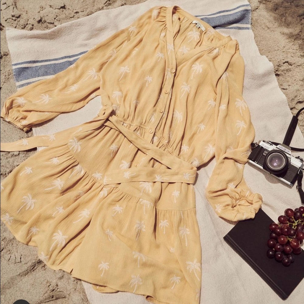 NWOT Z Supply Easy to Love Palm Mini Dress